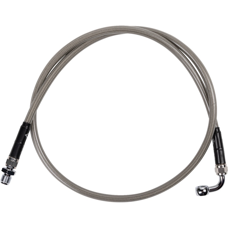 MOOSE OFFROAD 1741-6405 G06-1-009/P Stainless Steel Braided Brake Line Brake Line - Stainless Steel