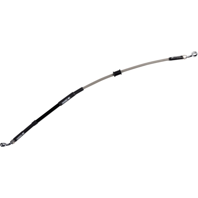 MOOSE OFFROAD 1741-6425 S01-2-037/P Stainless Steel Braided Brake Line Brake Line - Stainless Steel
