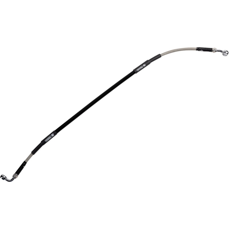 MOOSE OFFROAD 1741-6449 H01-2-026/P Stainless Steel Braided Brake Line Brake Line - Stainless Steel