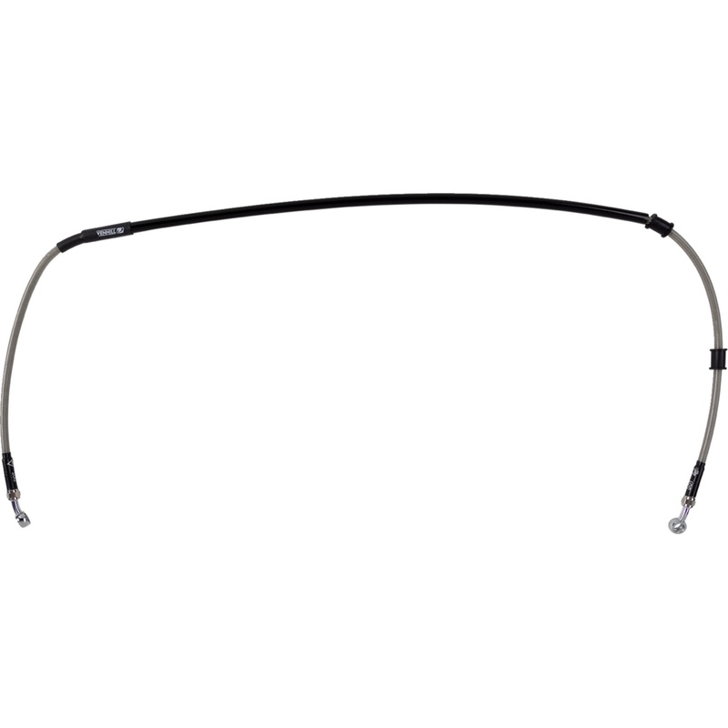 MOOSE OFFROAD 1741-6537 K02-1-047/P Stainless Steel Braided Brake Line Brake Line - Stainless Steel