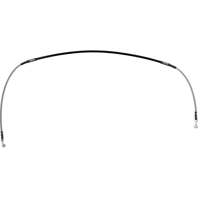 MOOSE OFFROAD 1741-6781 H02-1-085/P Stainless Steel Braided Brake Line Brake Line - Stainless Steel