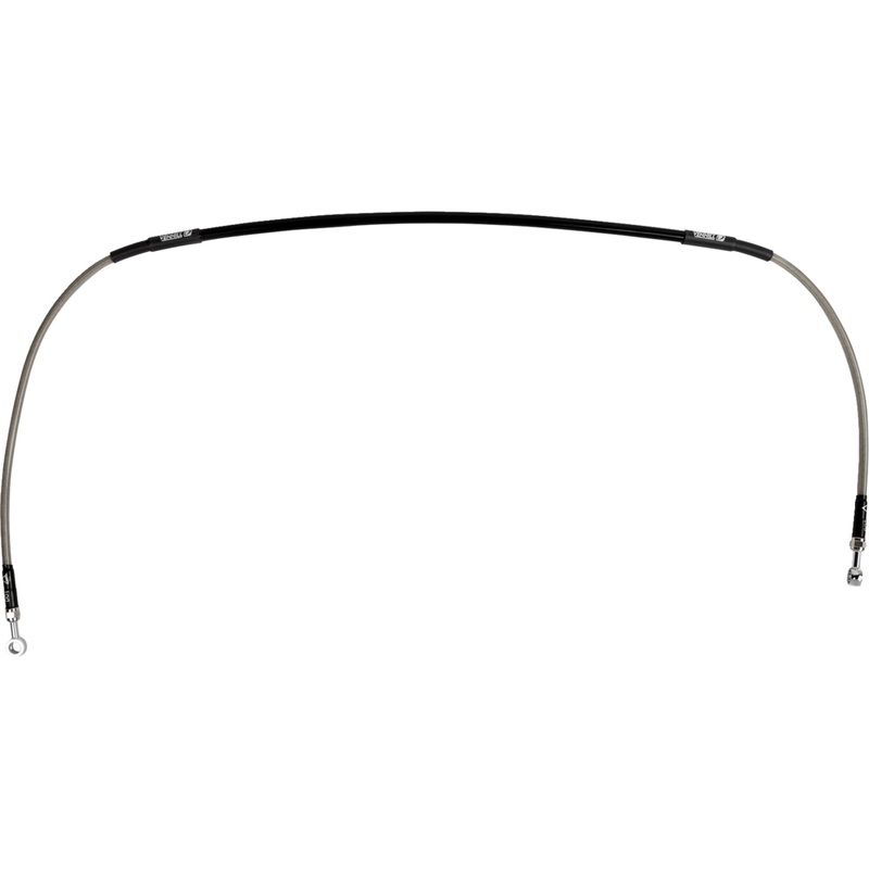 MOOSE OFFROAD 1741-6788 Y01-1-085/P Stainless Steel Braided Brake Line Brake Line - Stainless Steel