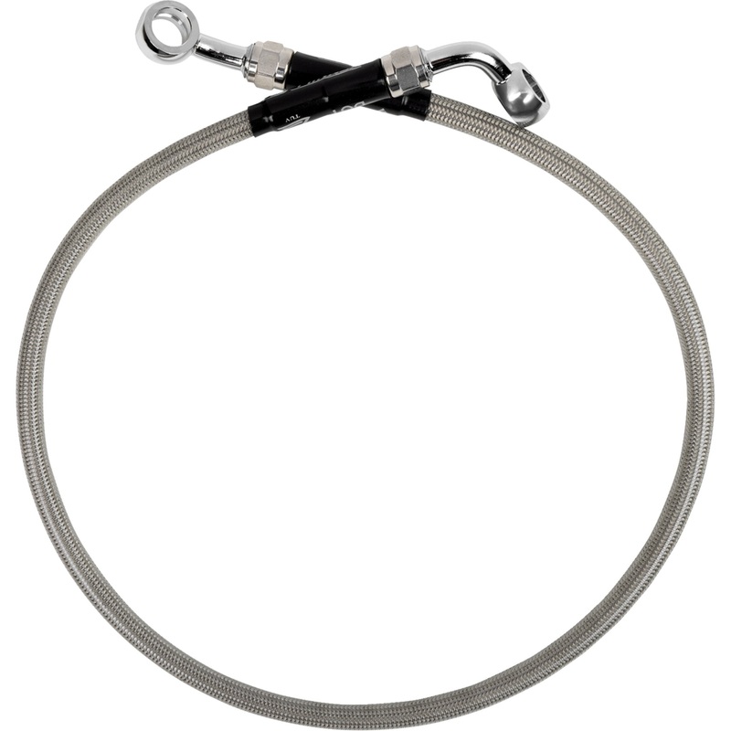 MOOSE OFFROAD 1741-6795 B05-2-011/P Stainless Steel Braided Brake Line Brake Line - Stainless Steel