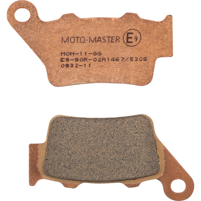 MOTO-MASTER 1721-3422 93211-PU Sintered Brake Pads Brake Pads - Racing Series