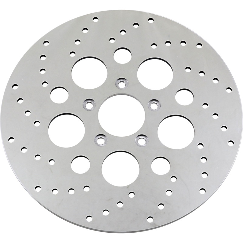 PRO-ONE PERF.MFG. DS-326640 600249 Polished Stainless Steel Rotor Brake Rotor - 11.5" - Front