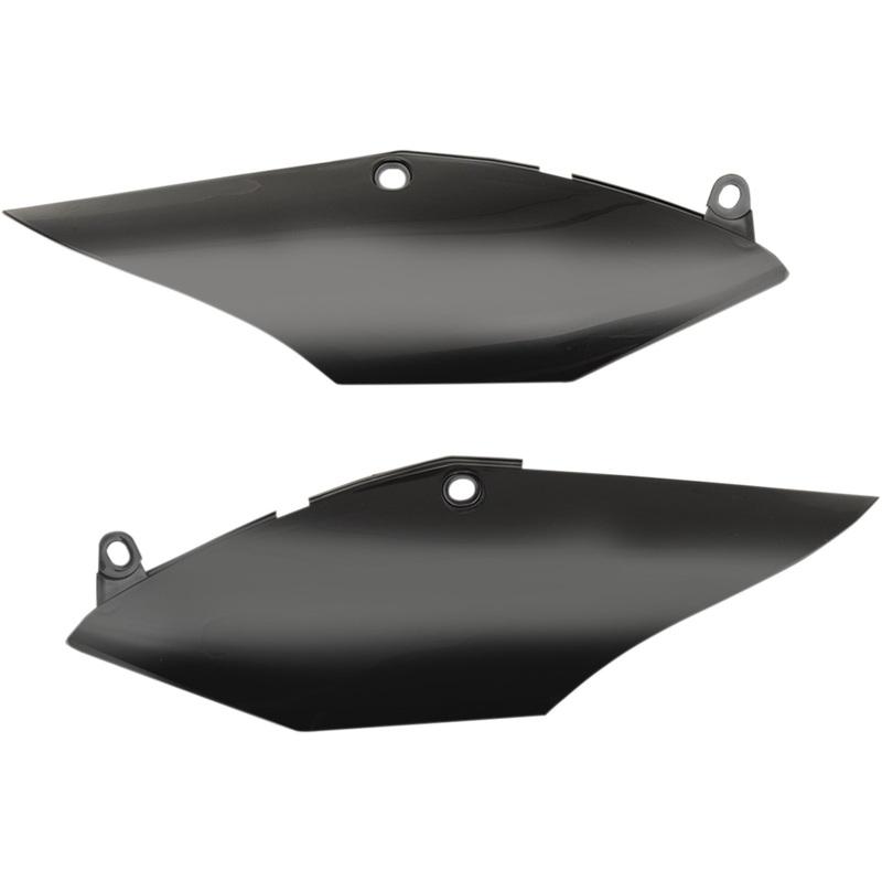 CYCRA 0520-1859 1CYC-2898-12 Side Number Panels Side Panels - Black - CRF 250R/RX | 450R/RX