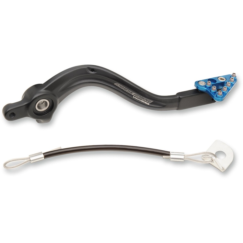 MOOSE OFFROAD 1610-0552 82-0763-21-20 Brake Pedal blue - husqvarna