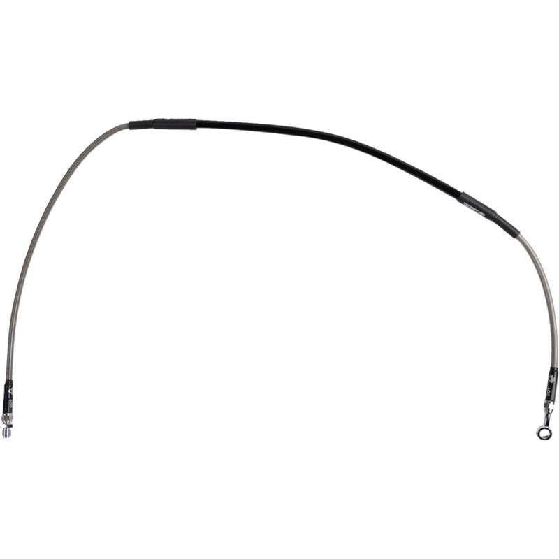 MOOSE OFFROAD 1741-6452 S01-1-029/P Stainless Steel Braided Brake Line Brake Line - Stainless Steel