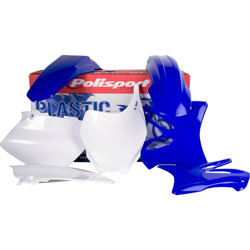 POLISPORT 0520-1581 90116 Body Kit For Yamaha Complete Body Kit - OEM Blue/White - YZ 125/250