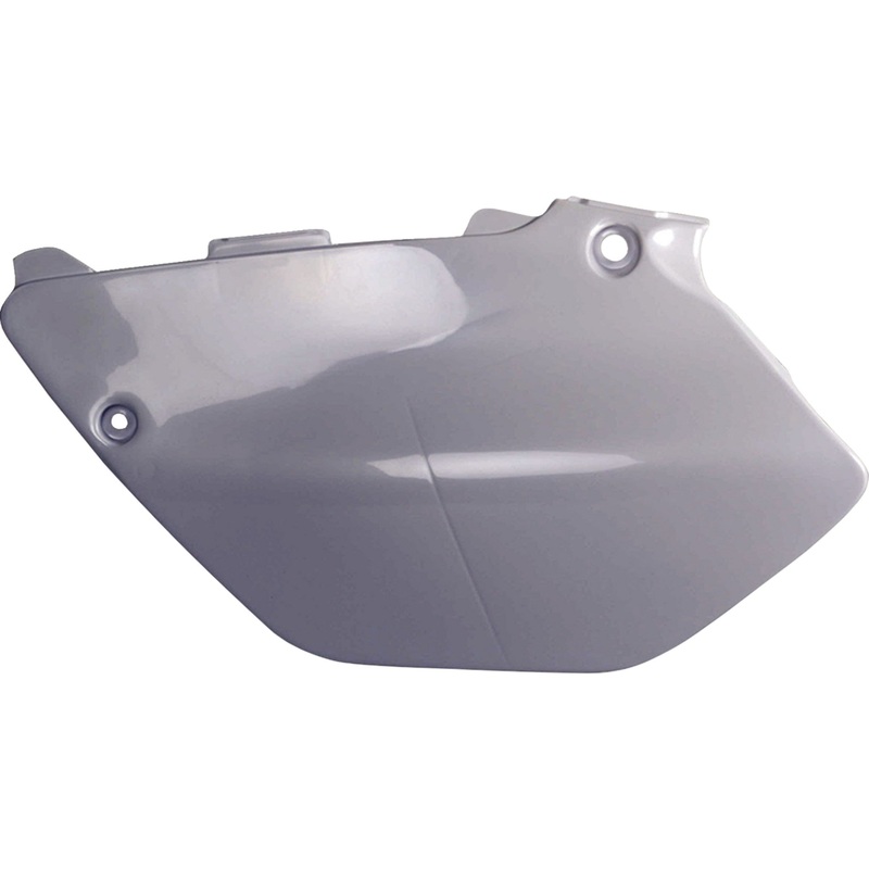 POLISPORT 0520-1681 8600600001 Side Panels For Yamaha Side Panels - OEM White - YZ 125/250