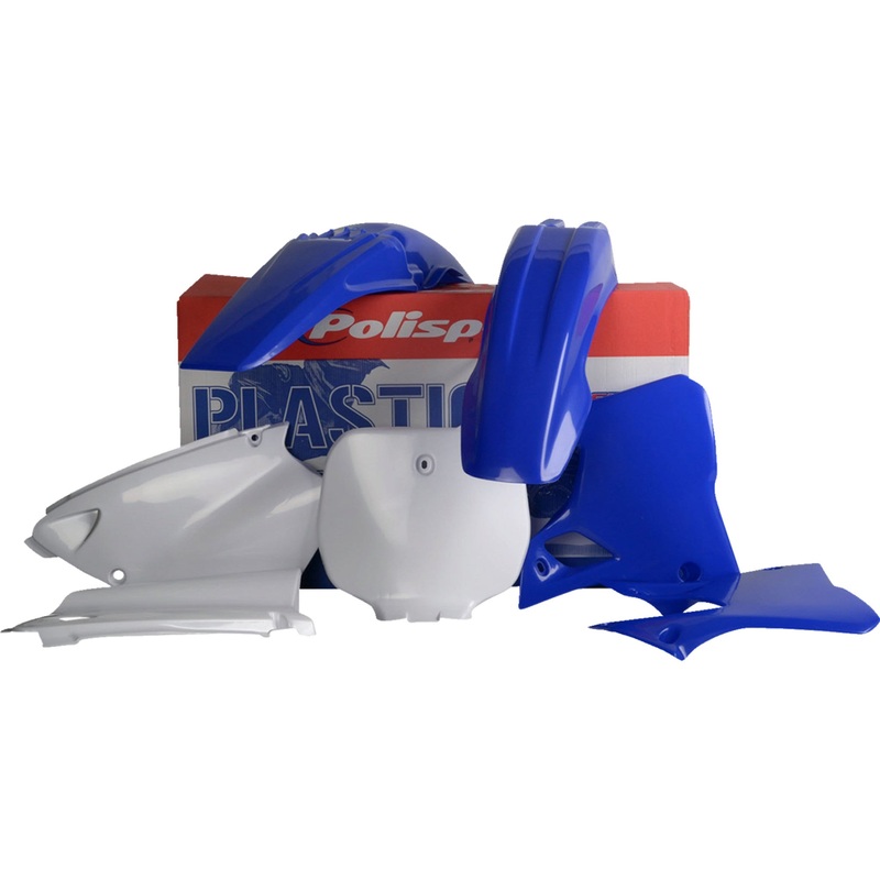 POLISPORT 0520-3483 90110 Body Kit For Yamaha Complete Body Kit - OEM Blue/White - YZ 125/250