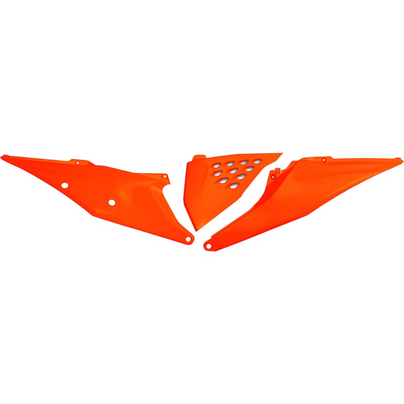 UFO 0520-2864 KT05004-FFLU Replacement Side Panels Side Panels - Fluorescent Orange - Vented