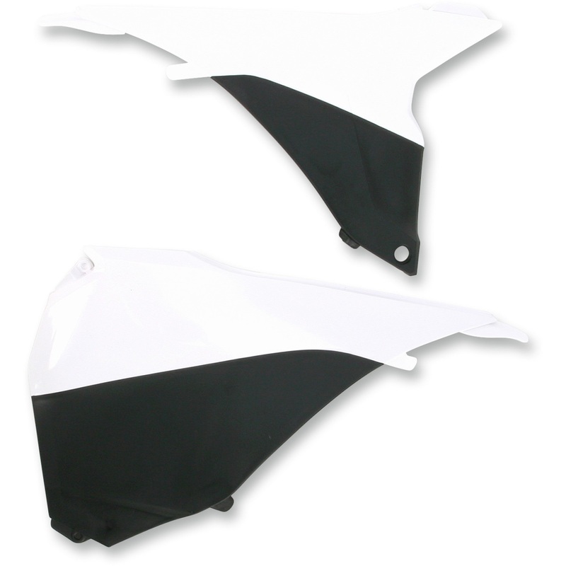 ACERBIS 0520-1153 2314290002 Replacement Air Box Covers Airbox Cover - White/Black