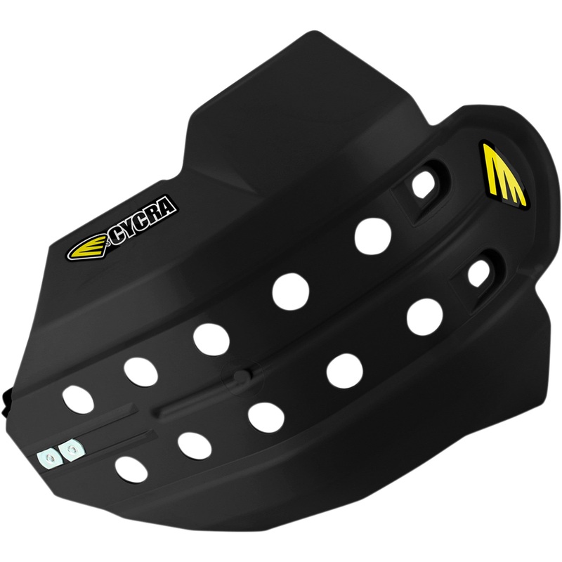 CYCRA 0506-0883 1CYC-6218-12 Full Armor Skid Plate Skid Plate - Black - Husqvarna