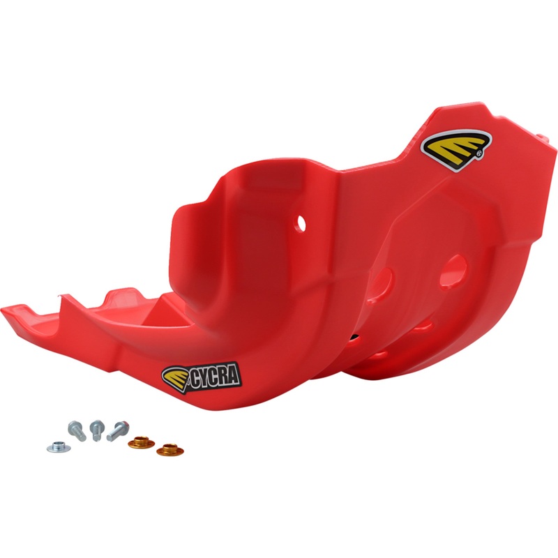 CYCRA 0506-1340 1CYC-6244-32 Full Armor Skid Plate Skid Plate - Red