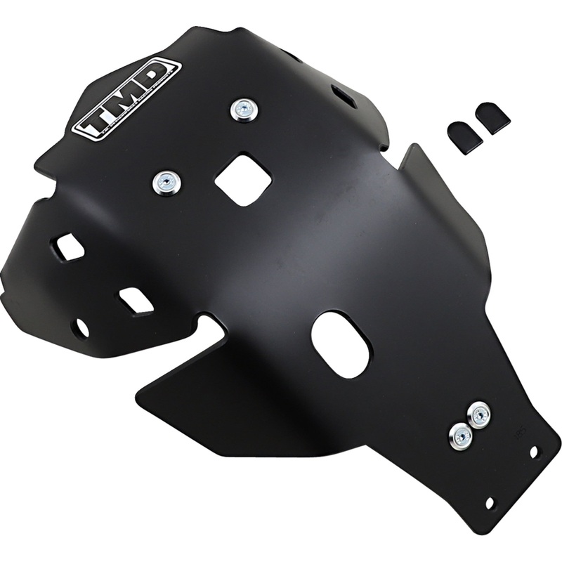 T.M. DESIGNWORKS 0506-1532 HOMC-265-BK Full-Coverage Skid Plate Skid Plate - Black - CRF 250R/250RX