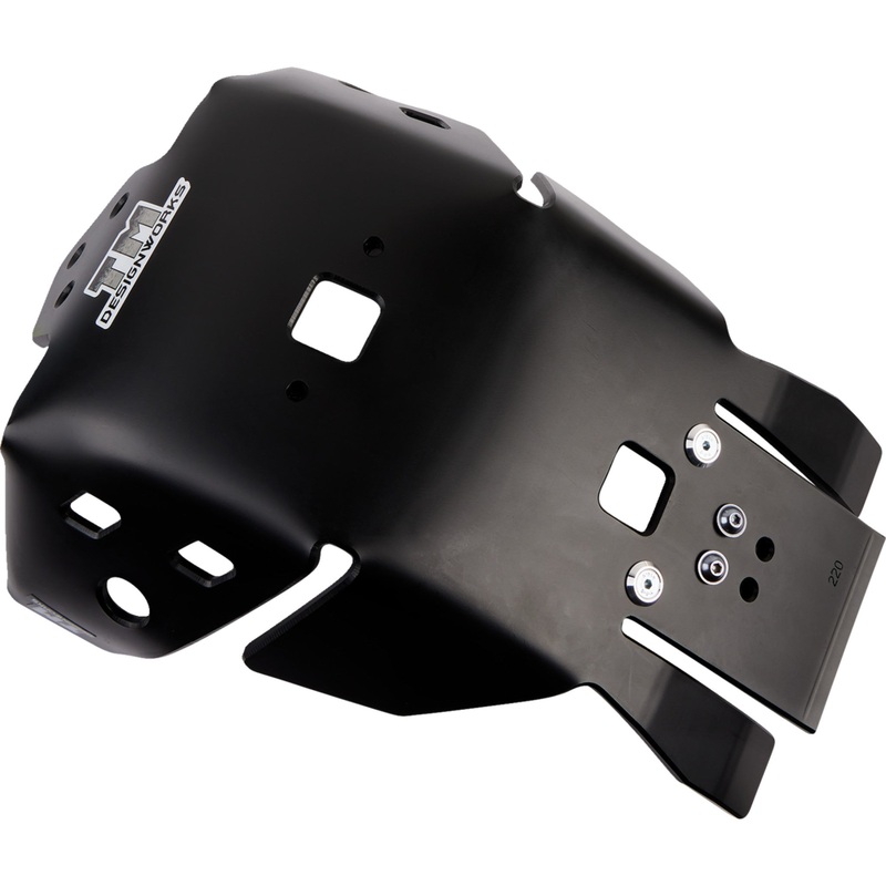 T.M. DESIGNWORKS 0506-1963 HOMC-470-BK Full-Coverage Skid Plate Skid Plate - Black - Honda