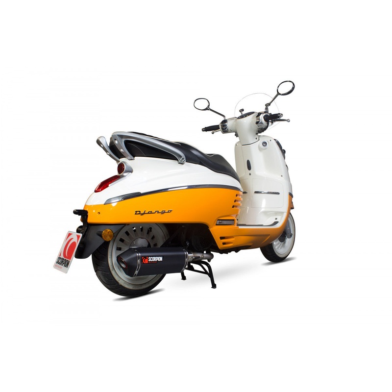 Peugeot Django 125/150 17-18 Serket Full System Blk Ceramic (RPG105BCER)