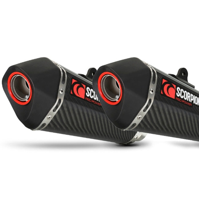 Suzuki GSXR1000 K9-K11 09-11 Serket Taper Slip-on Pair Carb (RSI106CEO)