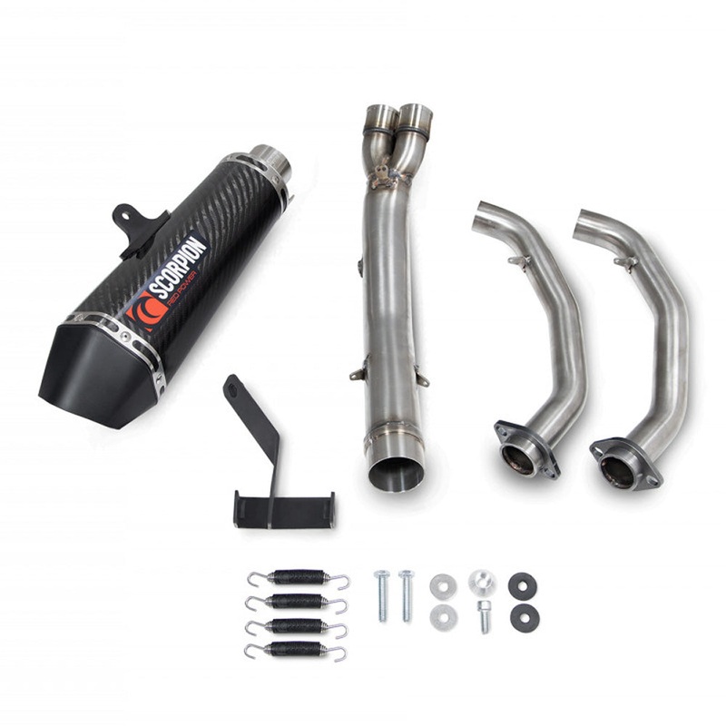 Ninja 650 17- Serket taper Full System C/Fibre Scorpion (RKA139SYSCEO)