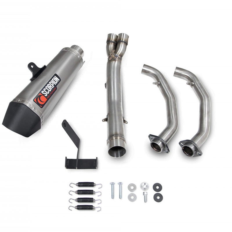 Ninja 650 17- Serket taper Full System Titanium Scorpion (RKA139SYSTEO)