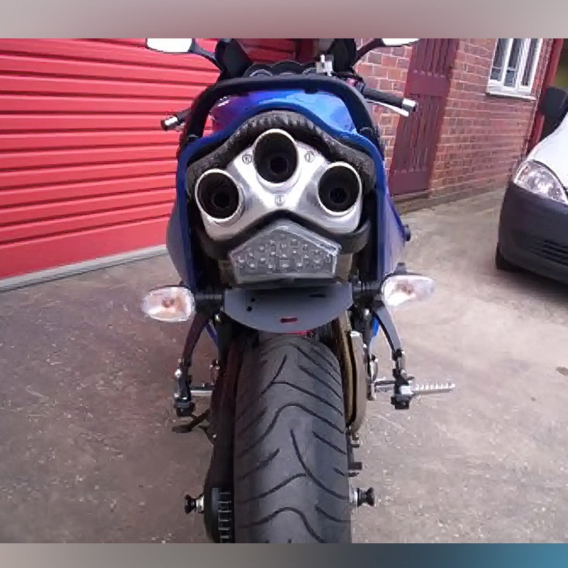 Tail Tidy Triumph ST 05-10 R&G (LP0013BK)
