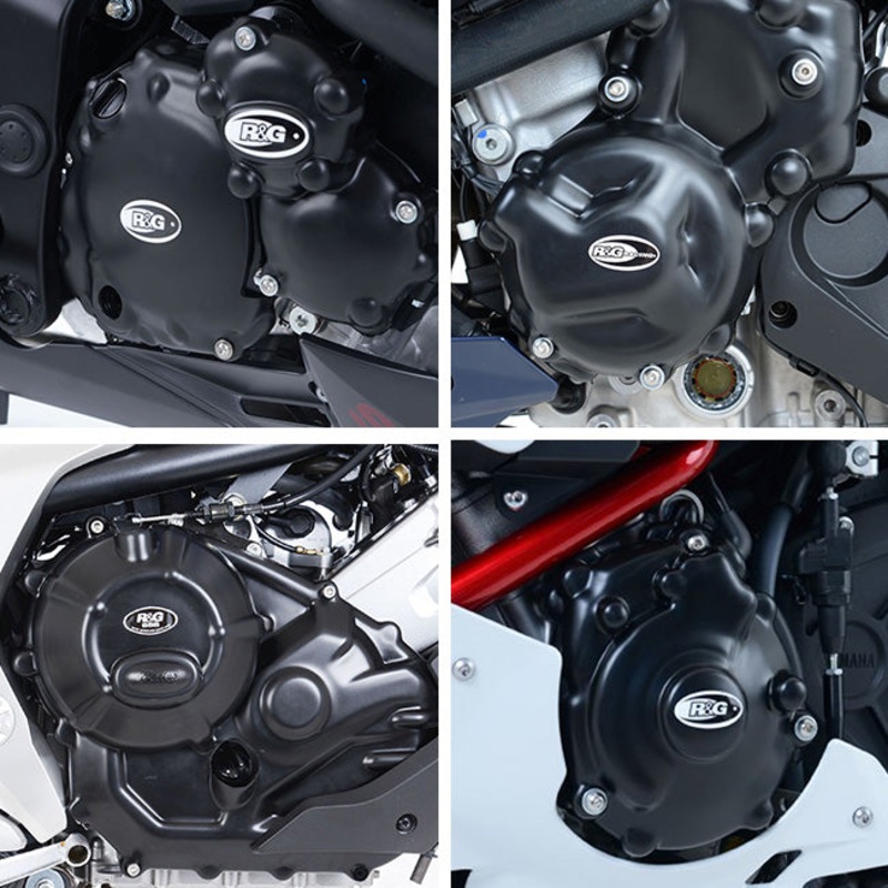 Suzuki GSX250R 17- Engine Case Covers- pair R&G (KEC0110BK)