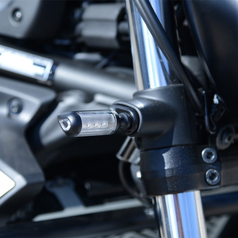 Rear Indicator Adapters KTM 200/390 RC 22- R&G (RAP0026BK)