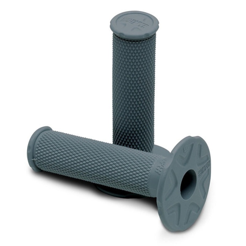 MX Single Density Grips Med Full Diamond Dark Grey Protaper (PT024843)