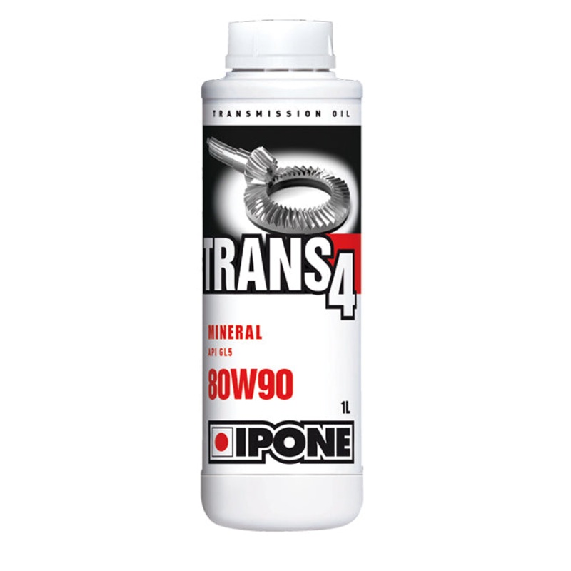 1L 80W90 Trans 4 Mineral Transmission Oil API GL4 / GL5 IPONE (800194)