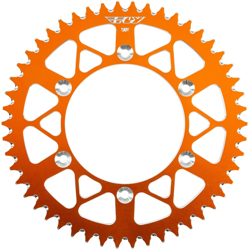 FLY RACING SPROCKET REAR 50T ORANGE 316-50 ORG