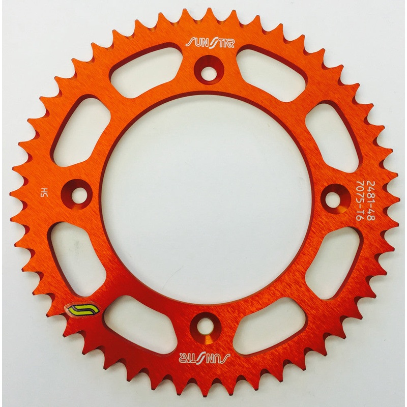SUNSTAR SPROCKET REAR KTM ORANGE 5-248148OR