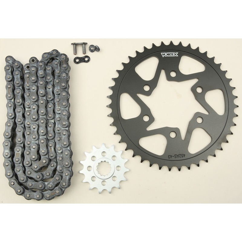 VORTEX SPROCKET/CHAIN KIT BLACK CK4103