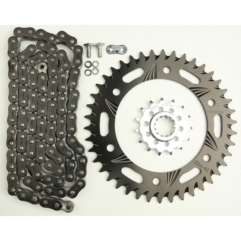 VORTEX SPROCKET/CHAIN KIT BLACK CK6328