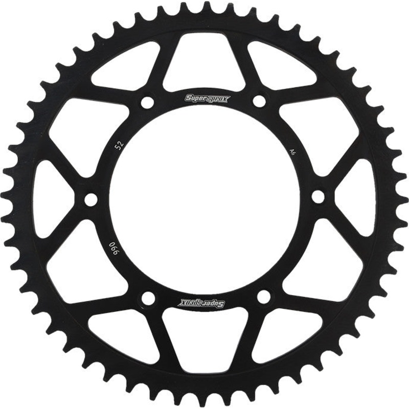 SUPERSPROX STEEL SPROCKET 52T BLACK RFE-990-52-BLK