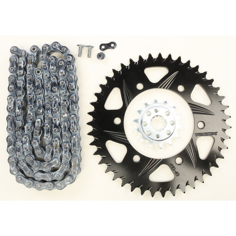 VORTEX SPROCKET/CHAIN KIT BLACK CK4257