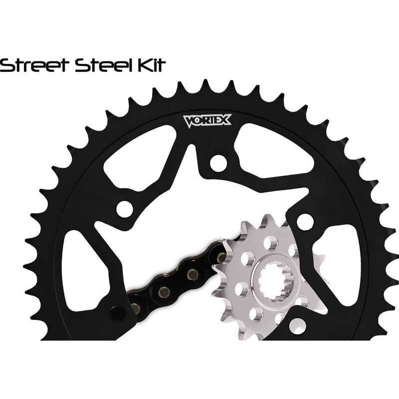 VORTEX SPROCKET/CHAIN KIT BLACK CK6127