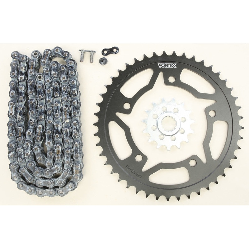 VORTEX SPROCKET/CHAIN KIT BLACK CK6291