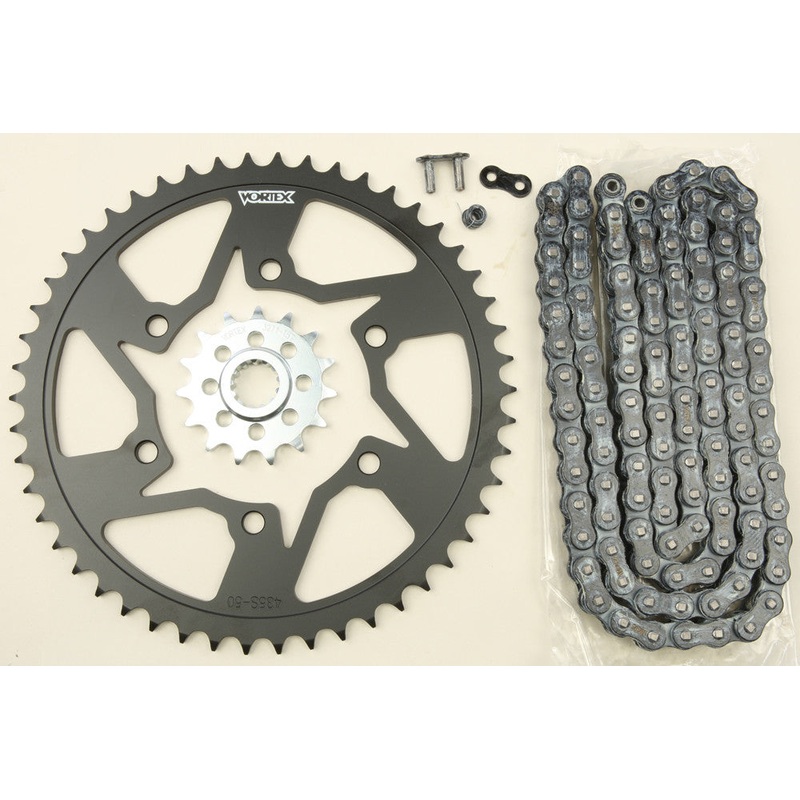 VORTEX SPROCKET/CHAIN KIT BLACK CK6317