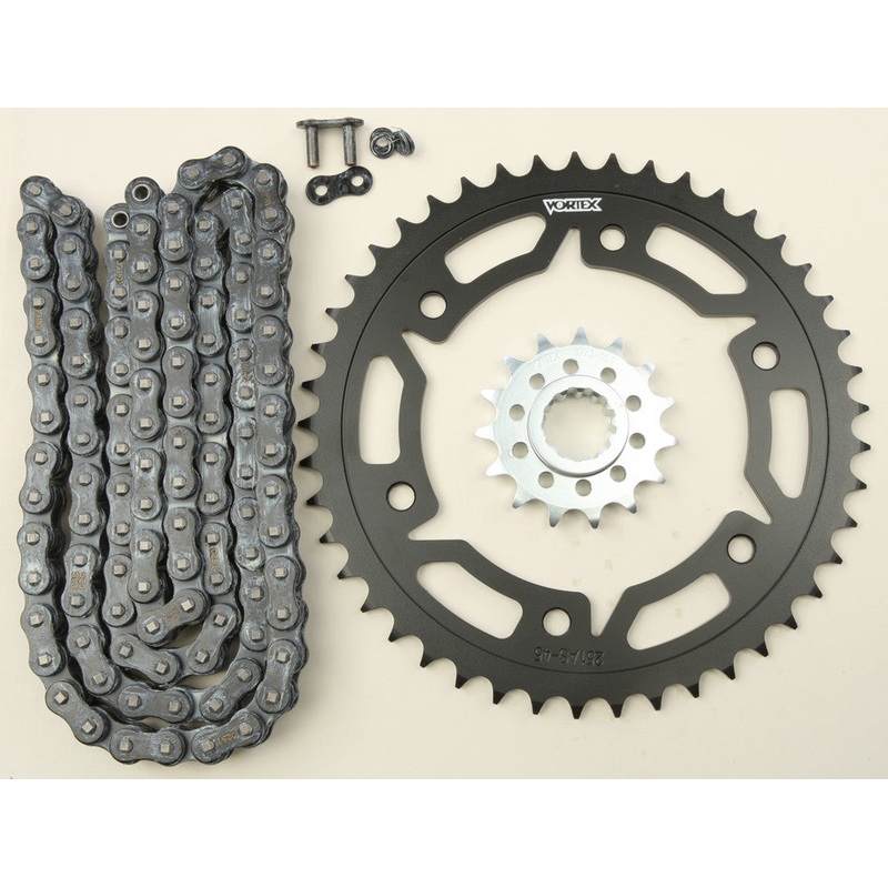VORTEX SPROCKET/CHAIN KIT BLACK CK6345