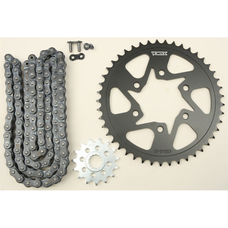 VORTEX SPROCKET/CHAIN KIT BLACK CK6349