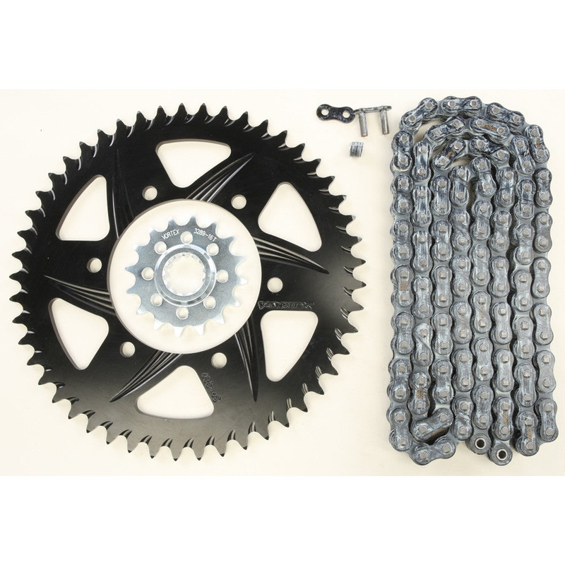 VORTEX SPROCKET/CHAIN KIT BLACK CK6360