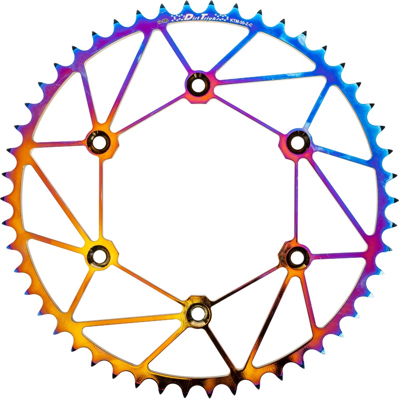 DIRT TRICKS REAR STEEL SPROCKET CHROMATIC KTM/HUS KTM-50-Z-C