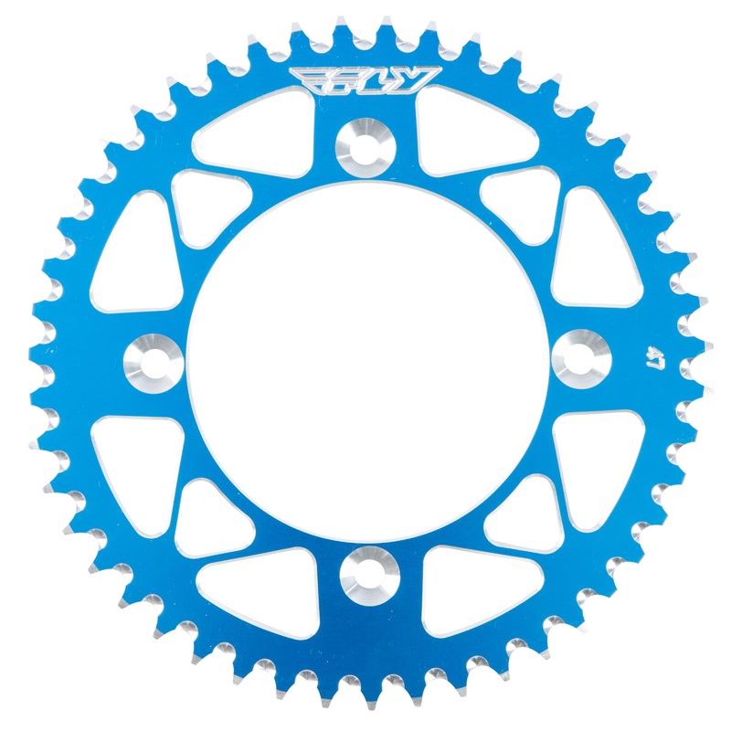 FLY RACING SPROCKET REAR 47T BLUE 505-47 BLU