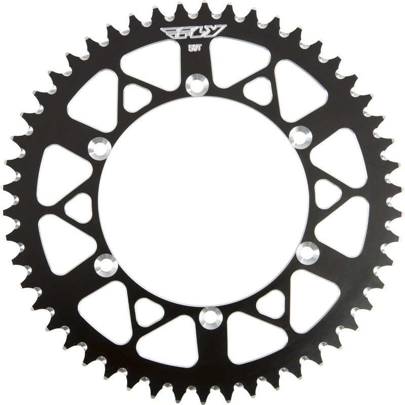 FLY RACING SPROCKET REAR 50T BLACK 422-50 BLK