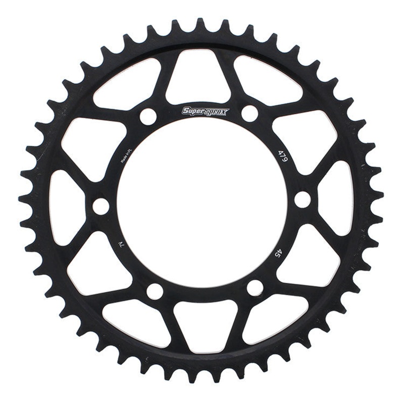 SUPERSPROX STEEL SPROCKET 45T BLACK RFE-479-45-BLK