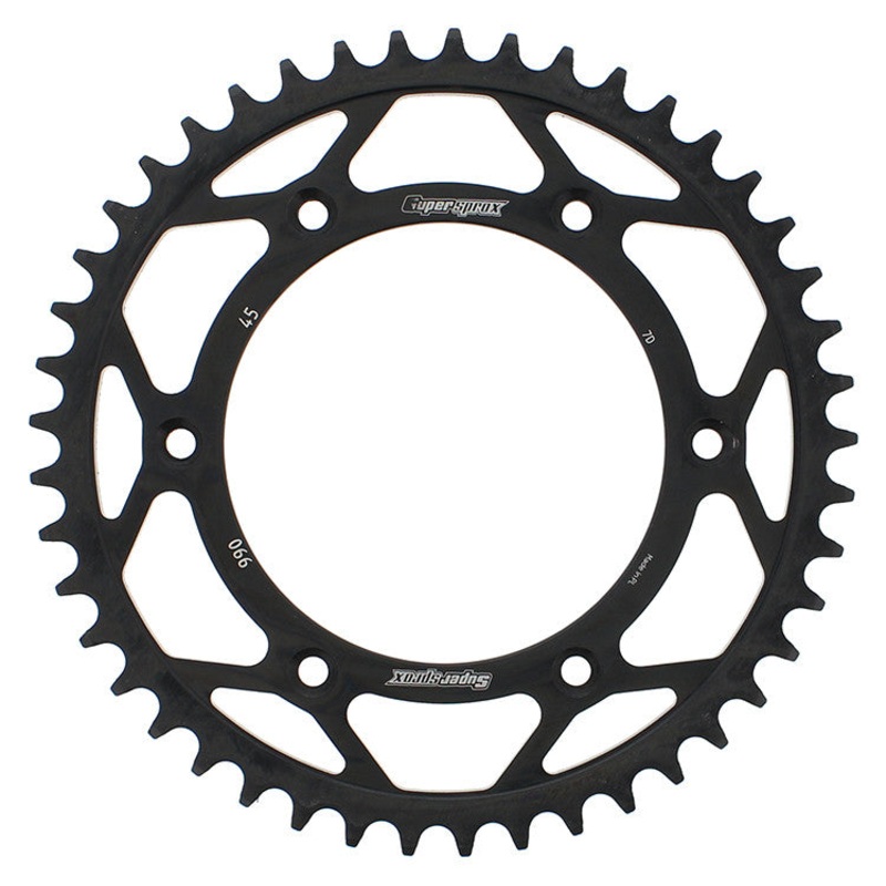 SUPERSPROX STEEL SPROCKET 45T BLACK RFE-990-45-BLK