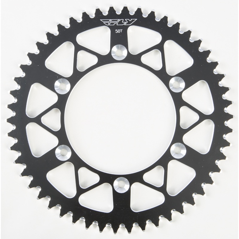 FLY RACING SPROCKET REAR 50T BLACK 316-50 BLK