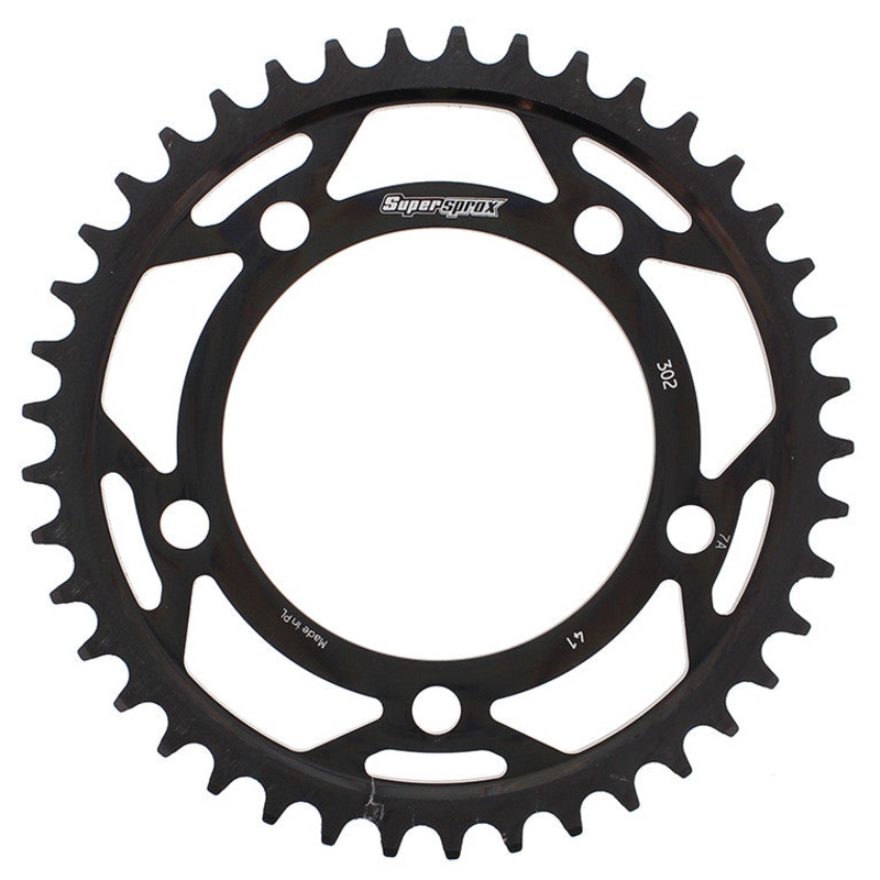 SUPERSPROX STEEL SPROCKET 41T BLACK RFE-302-41-BLK