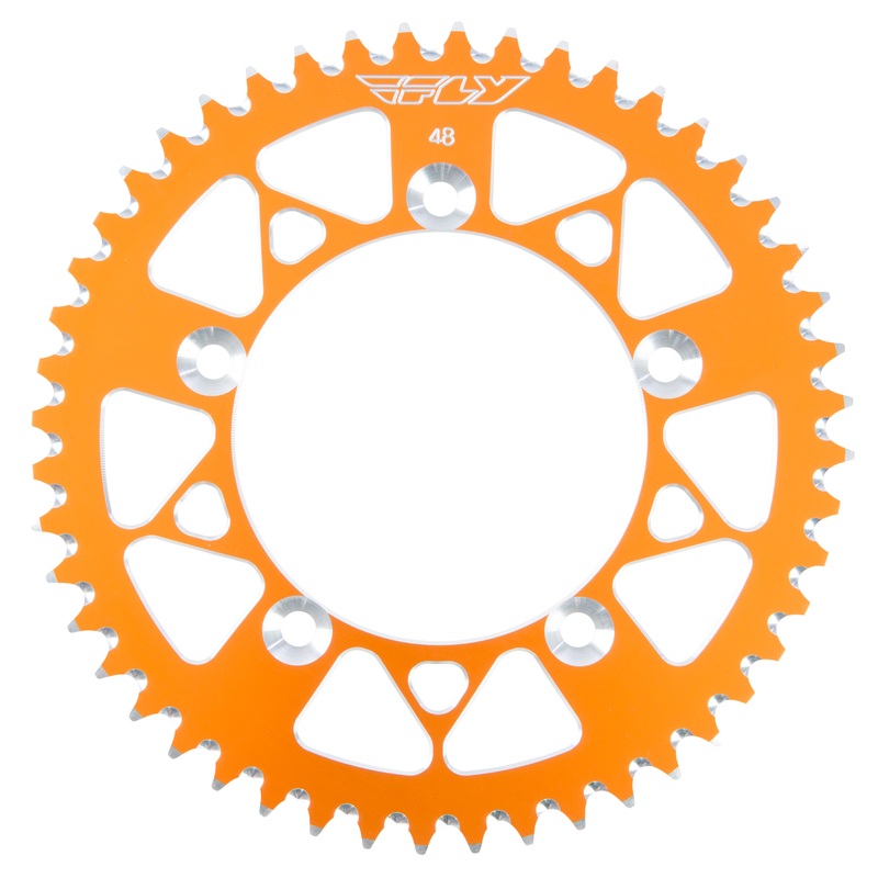 FLY RACING SPROCKET REAR 48T ORANGE 313-48 ORG